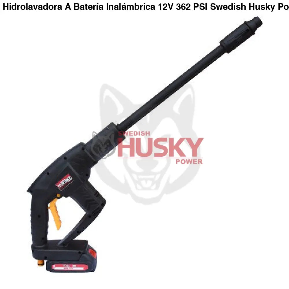 Hidrolavadora A Batería Inalámbrica 12V 362 PSI Swedish Husky Power 95W HKP12V - HIDROLAVADORA