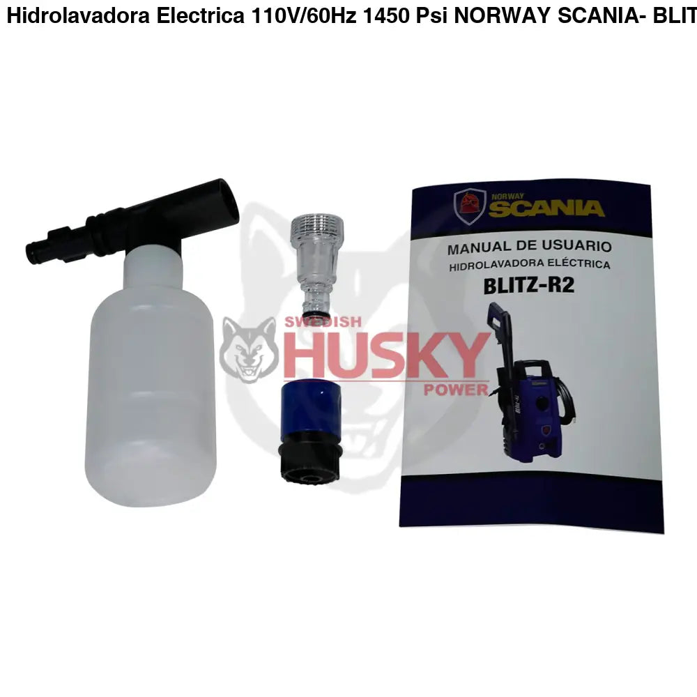 Hidrolavadora Electrica 110V/60Hz 1450 Psi NORWAY SCANIA- BLITZ-R2