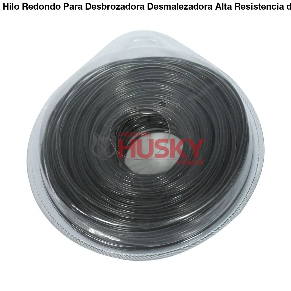 Hilo Redondo Para Desbrozadora Desmalezadora Alta Resistencia de 2.4 mm (0.095’’) x 44m HSKRP2444