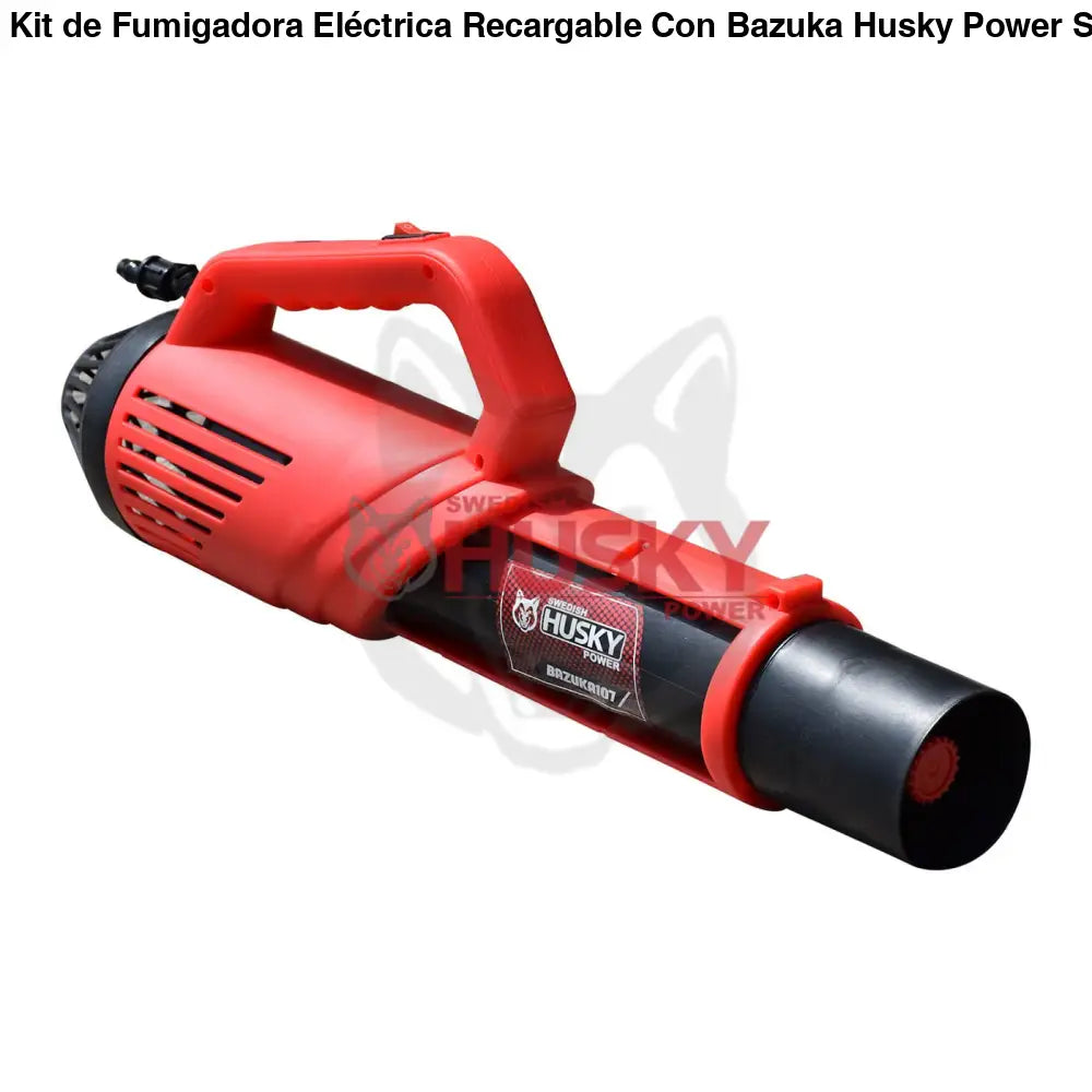 Kit de Fumigadora Eléctrica Recargable Con Bazuka Husky SETBUSTER