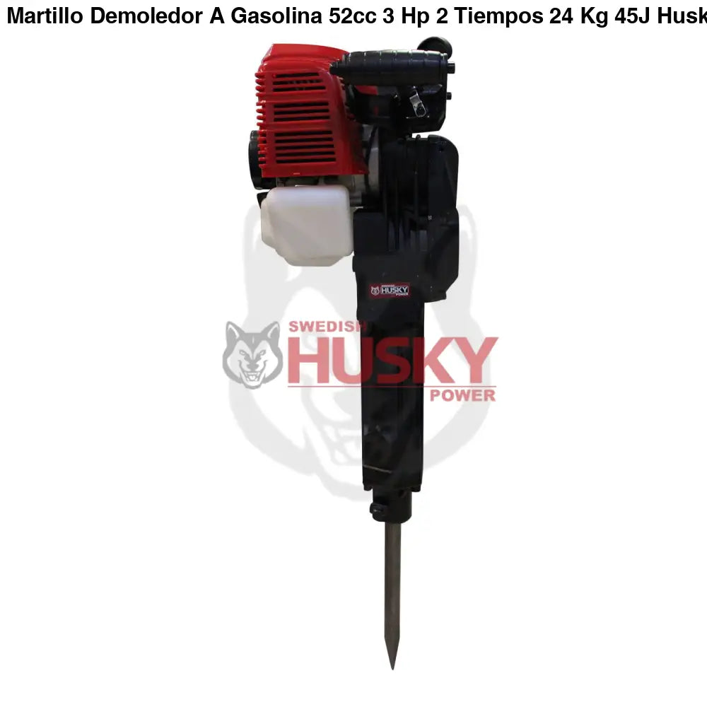 Martillo Demoledor A Gasolina 52cc 3 Hp 2 Tiempos 24 Kg 45J Husky HKMD4500