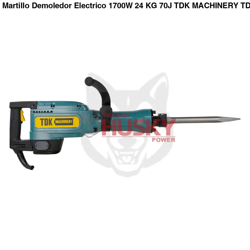 Martillo Demoledor Electrico 1700W 24 KG 70J TDK MACHINERY TDKM70E