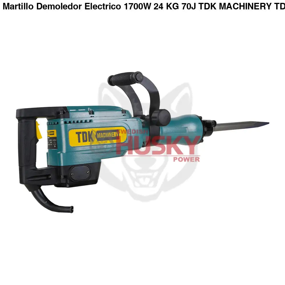 Martillo Demoledor Electrico 1700W 24 KG 70J TDK MACHINERY TDKM70E