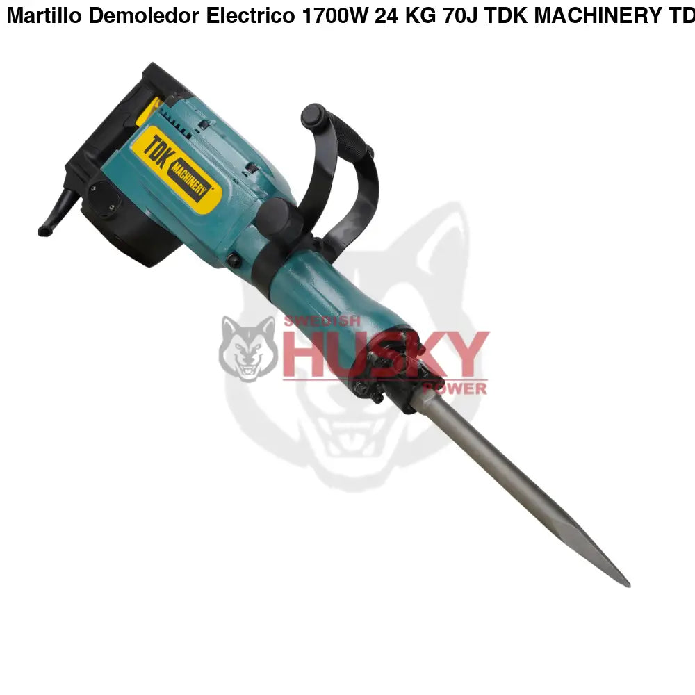 Martillo Demoledor Electrico 1700W 24 KG 70J TDK MACHINERY TDKM70E