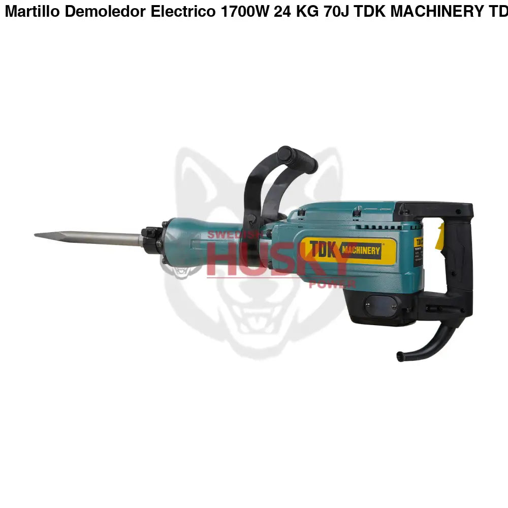 Martillo Demoledor Electrico 1700W 24 KG 70J TDK MACHINERY TDKM70E