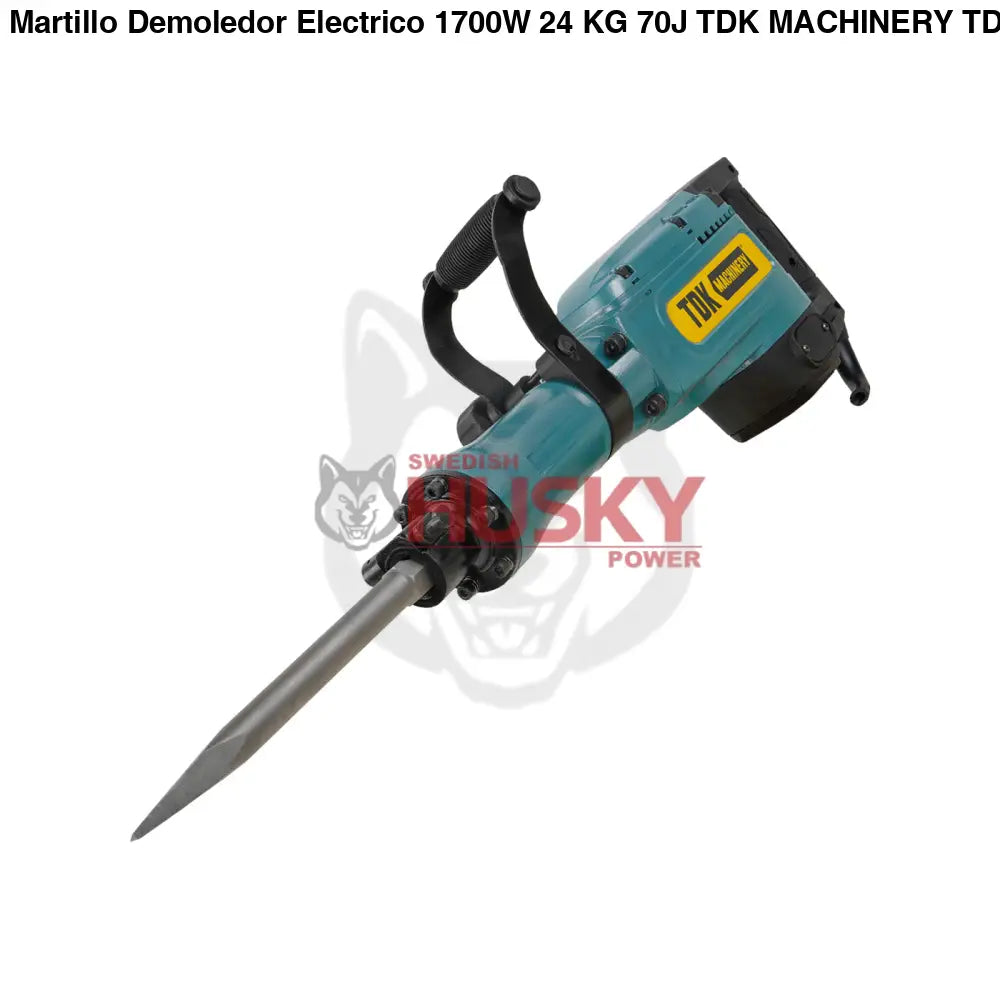 Martillo Demoledor Electrico 1700W 24 KG 70J TDK MACHINERY TDKM70E