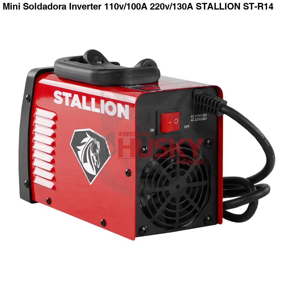 Mini Soldadora Inverter 110v/100A 220v/130A STALLION ST-R14