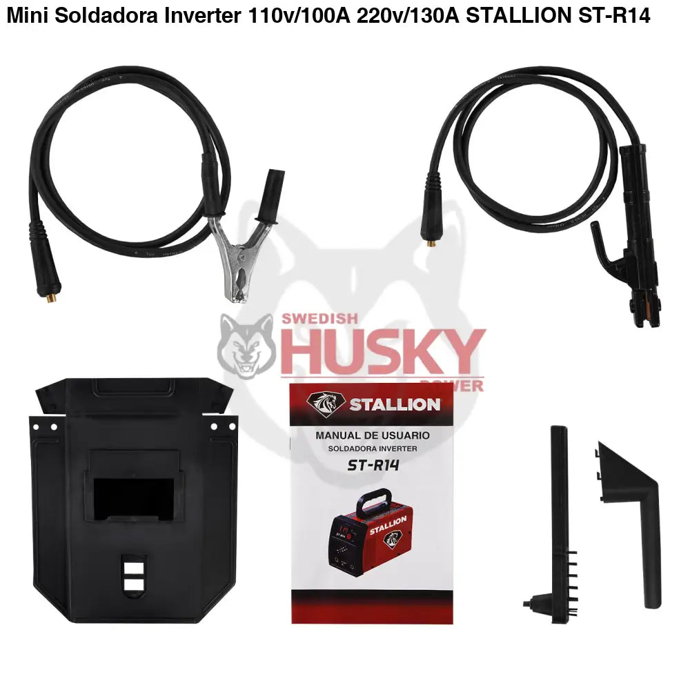 Mini Soldadora Inverter 110v/100A 220v/130A STALLION ST-R14