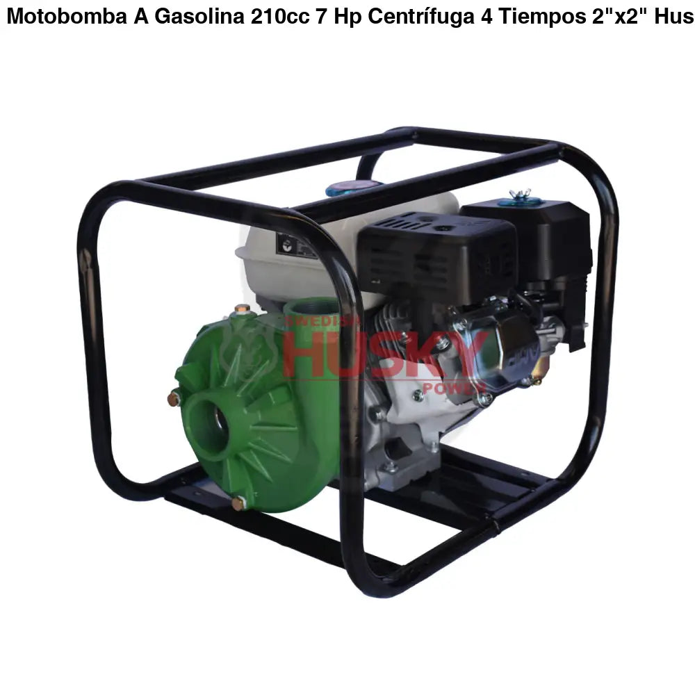 Motobomba A Gasolina 210cc 7 Hp Centrífuga 4 Tiempos 2"x2" Husky HKB2270F