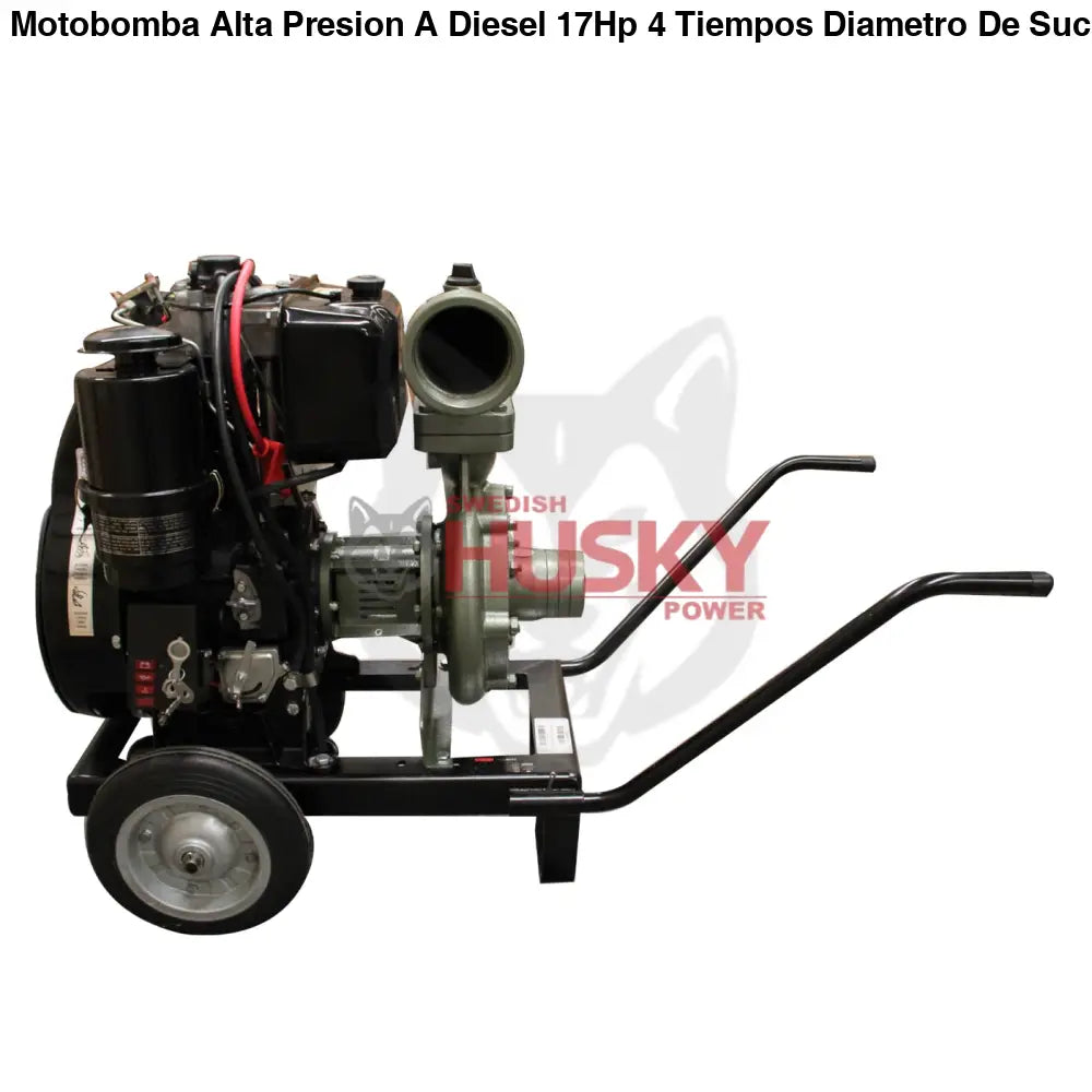Motobomba Alta Presion A Diesel 17Hp 4 Tiempos Diametro De Succion Y Descarga 4" HUSKY RBL4417