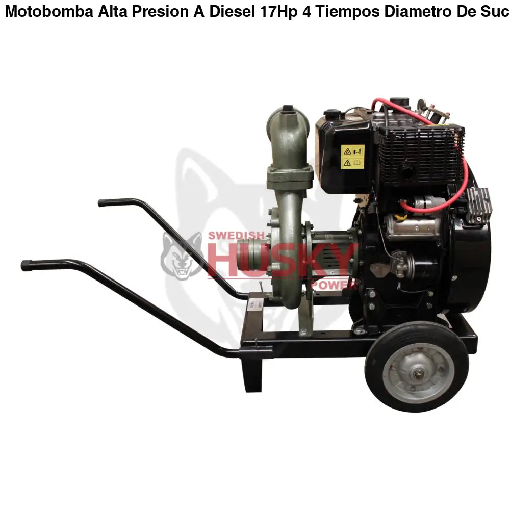 Motobomba Alta Presion A Diesel 17Hp 4 Tiempos Diametro De Succion Y Descarga 4" HUSKY RBL4417