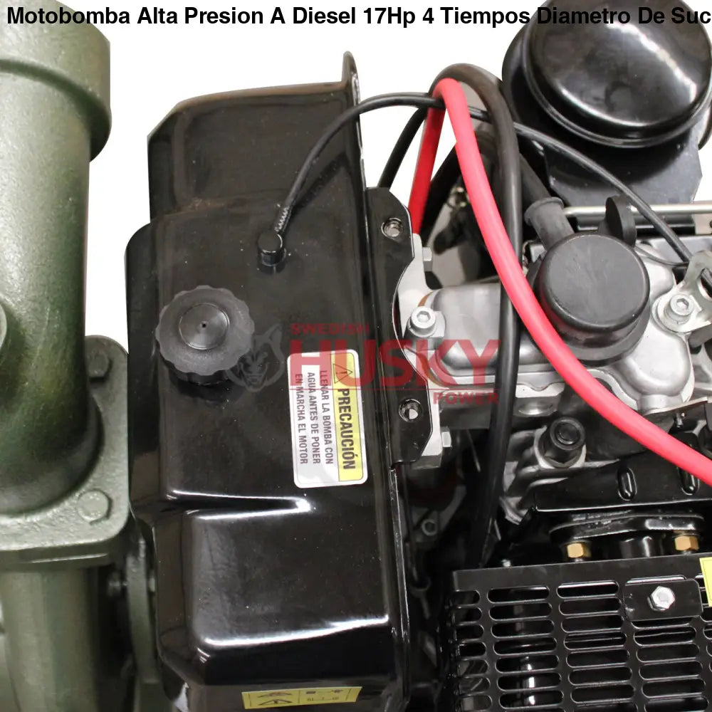 Motobomba Alta Presion A Diesel 17Hp 4 Tiempos Diametro De Succion Y Descarga 4" HUSKY RBL4417