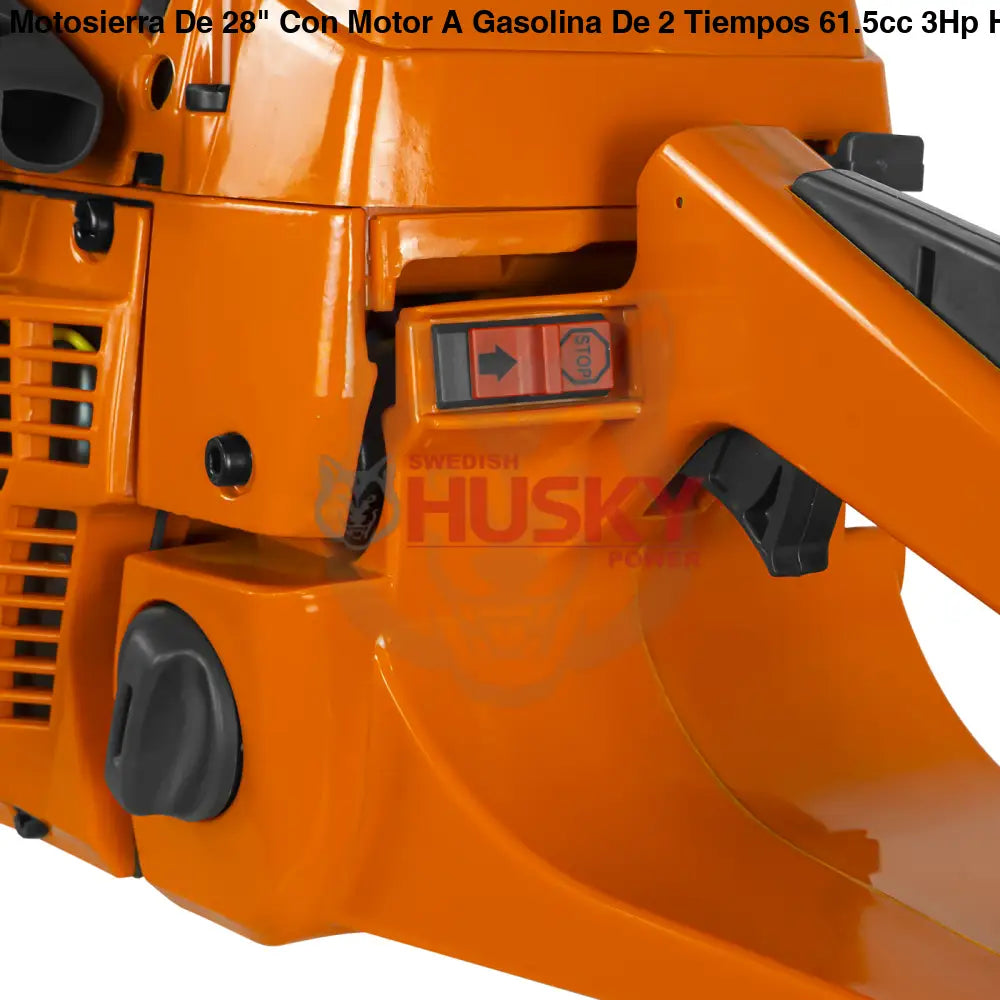 Motosierra De 28" Con Motor A Gasolina De 2 Tiempos 61.5cc 3Hp Husky SH36528