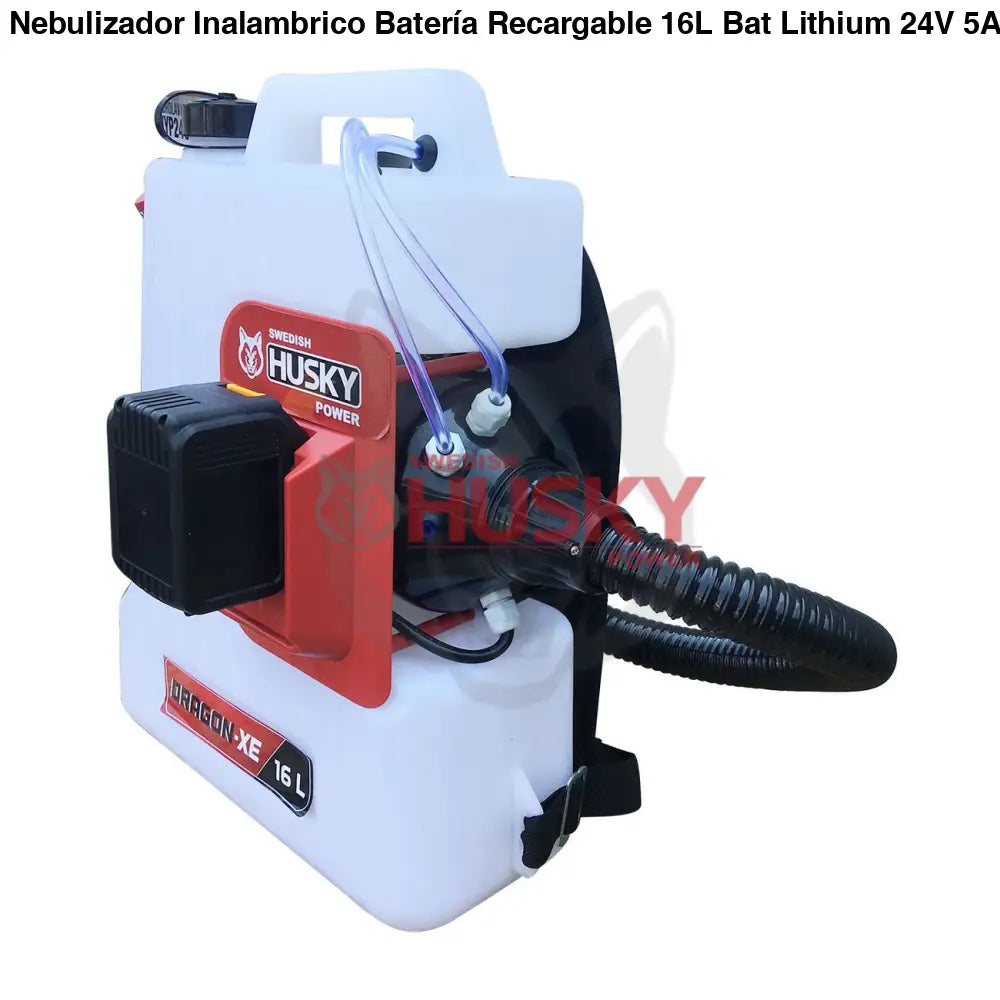 Nebulizador Inalambrico Batería Recargable 16L Bat Lithium 24V 5AH Husky Power DRAGONXE
