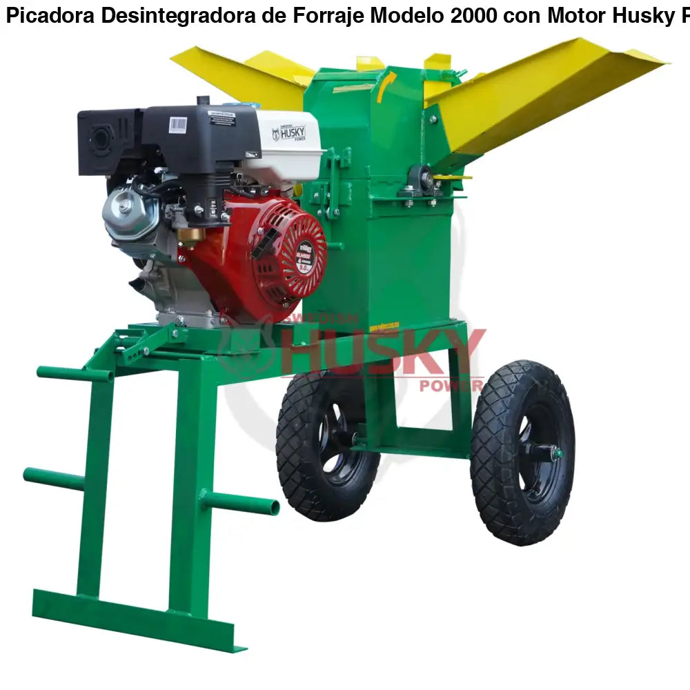 Picadora Desintegradora de Forraje Modelo 2000 con Motor Husky 9 Hp a Gasolina RKP2000B-HSK9