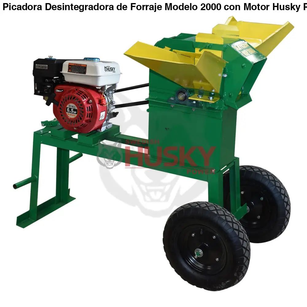 Picadora Desintegradora de Forraje Modelo 2000 con Motor Husky 6.5 Hp a Gasolina RKP2000B-RE65