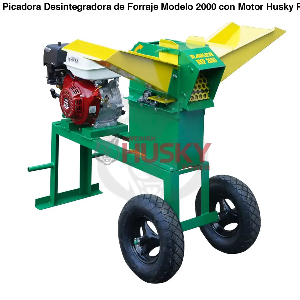 Picadora Desintegradora de Forraje Modelo 2000 con Motor Husky 9 Hp a Gasolina RKP2000B-HSK9