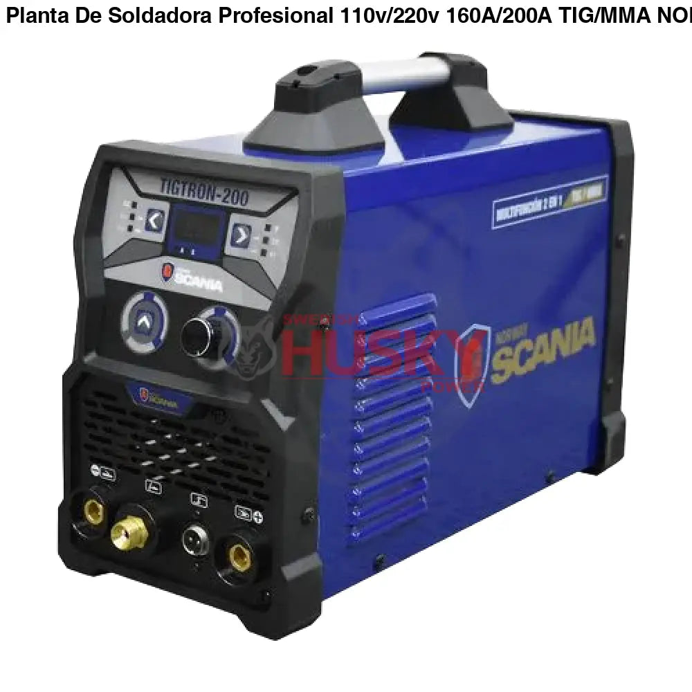 Planta De Soldadora Profesional 110v/220v 160A/200A TIG/MMA NORWAY SCANIA TIGTRON-200
