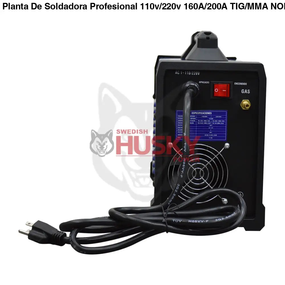 Planta De Soldadora Profesional 110v/220v 160A/200A TIG/MMA NORWAY SCANIA TIGTRON-200