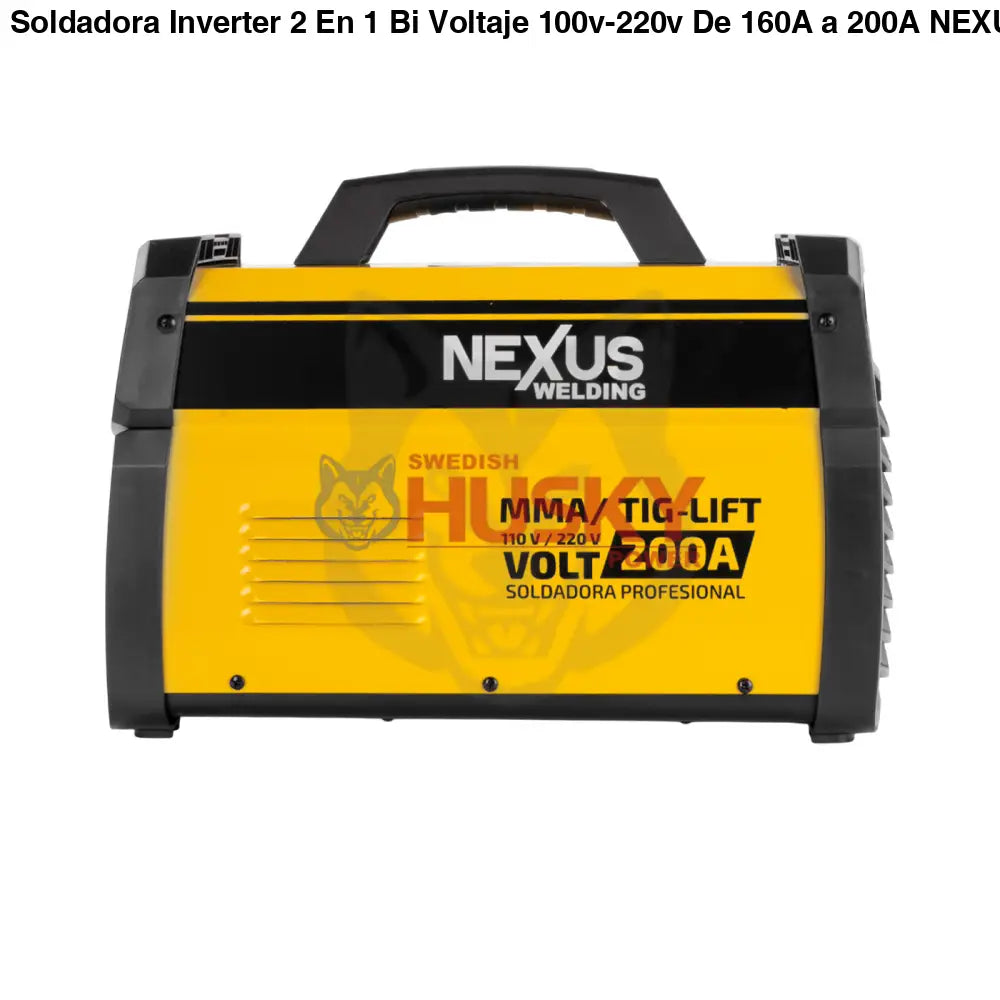 Soldadora Inverter 2 En 1 Bi Voltaje 100v-220v De 160A a 200A NEXUS WELDING NX210PRO