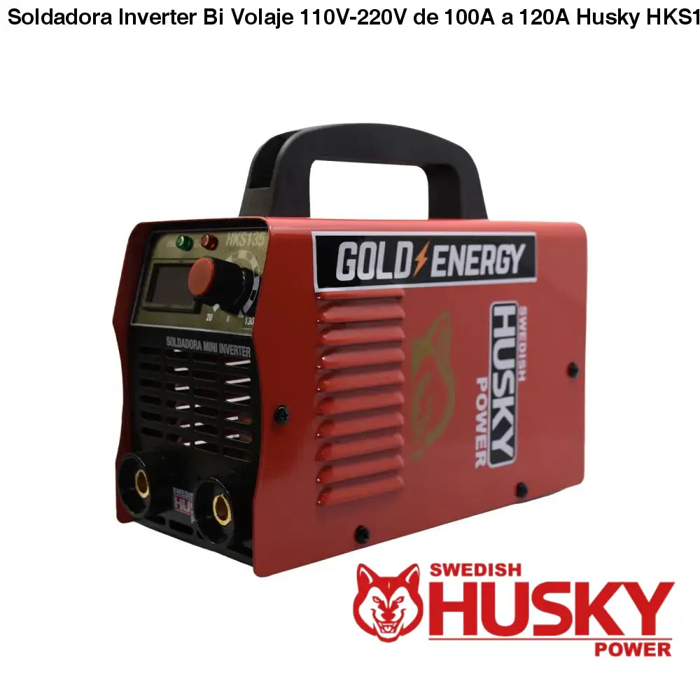 Soldadora Inverter Bi Volaje 110V-220V de 100A a 120A Husky