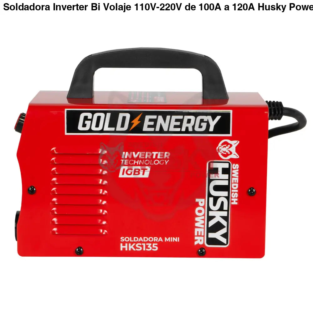 Soldadora Inverter Bi Volaje 110V-220V de 100A a 120A Husky HKS135