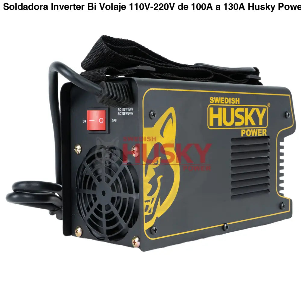 Soldadora Inverter Bi Volaje 110V-220V de 100A a 130A Husky HKS-140