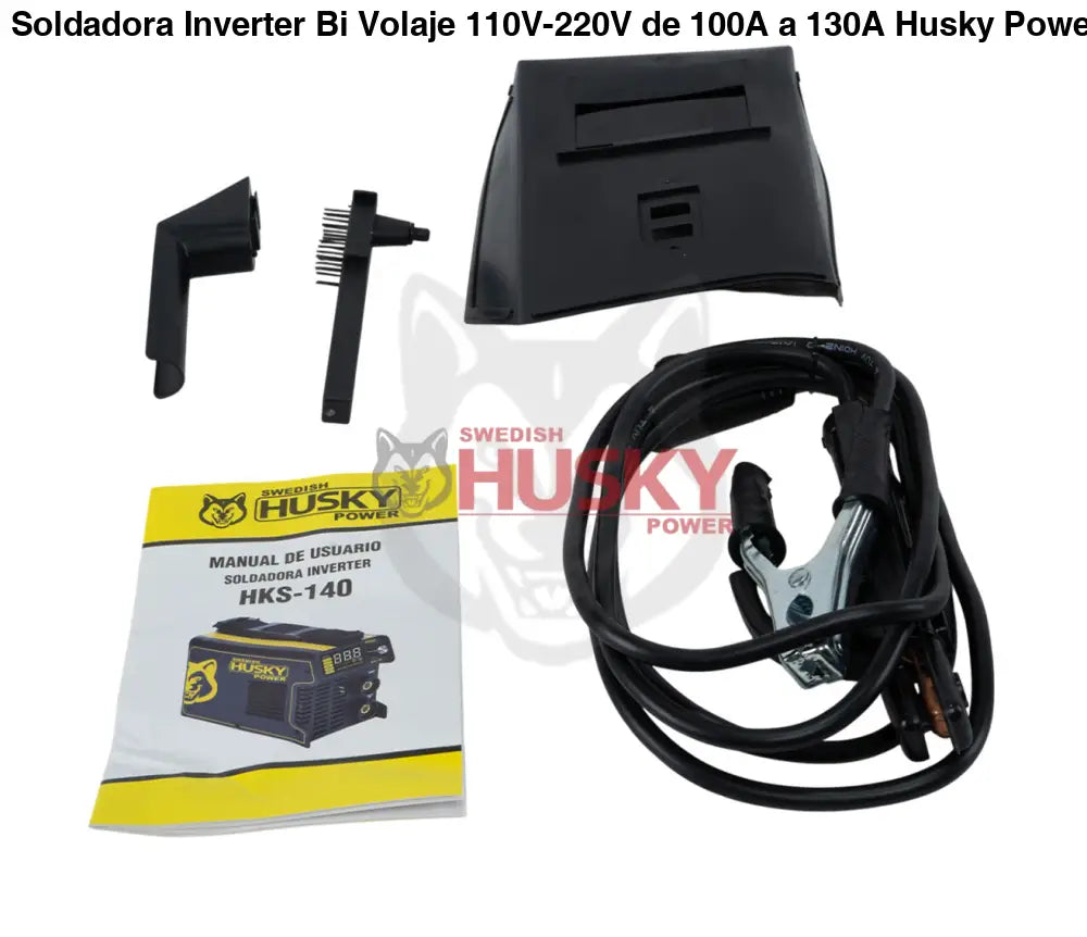 Soldadora Inverter Bi Volaje 110V-220V de 100A a 130A Husky HKS-140J
