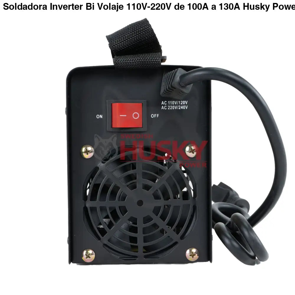 Soldadora Inverter Bi Volaje 110V-220V de 100A a 130A Husky HKS-140J