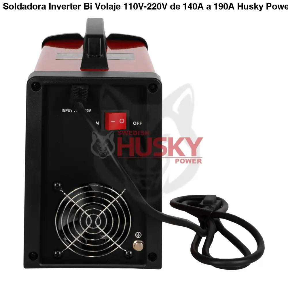 Soldadora Inverter Bi Volaje 110V-220V de 140A a 190A Husky HKS210
