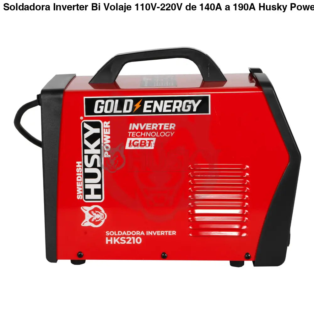 Soldadora Inverter Bi Volaje 110V-220V de 140A a 190A Husky HKS210