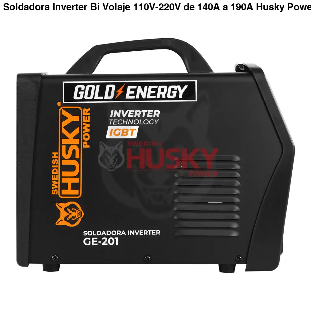 Soldadora Inverter Bi Volaje 110V-220V de 140A a 190A Husky GE-201
