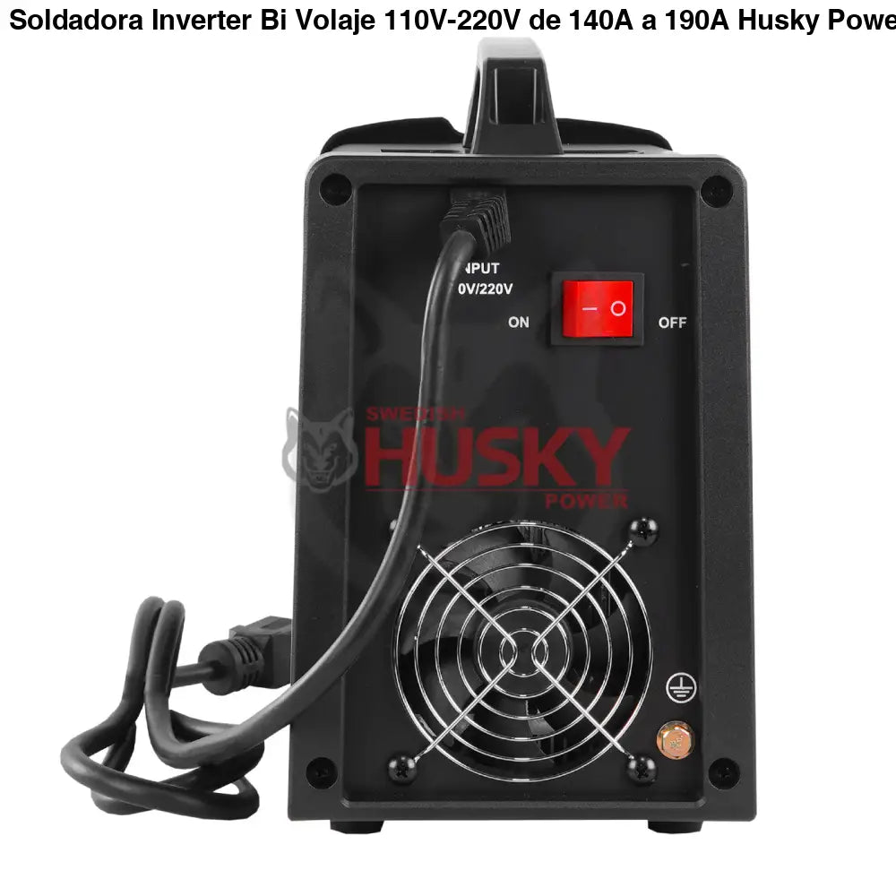 Soldadora Inverter Bi Volaje 110V-220V de 140A a 190A Husky GE-201