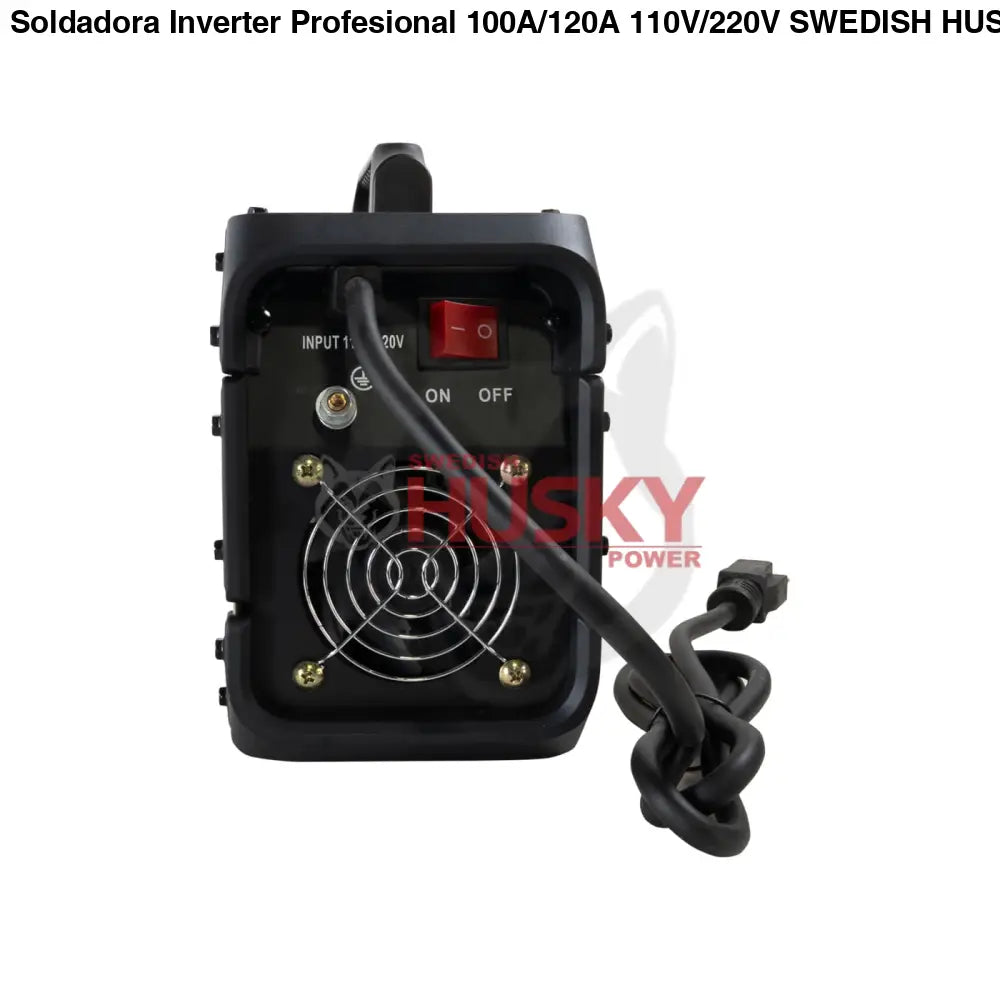 Soldadora Inverter Profesional 100A/120A 110V/220V SWEDISH HUSKY TITANIUM TT140