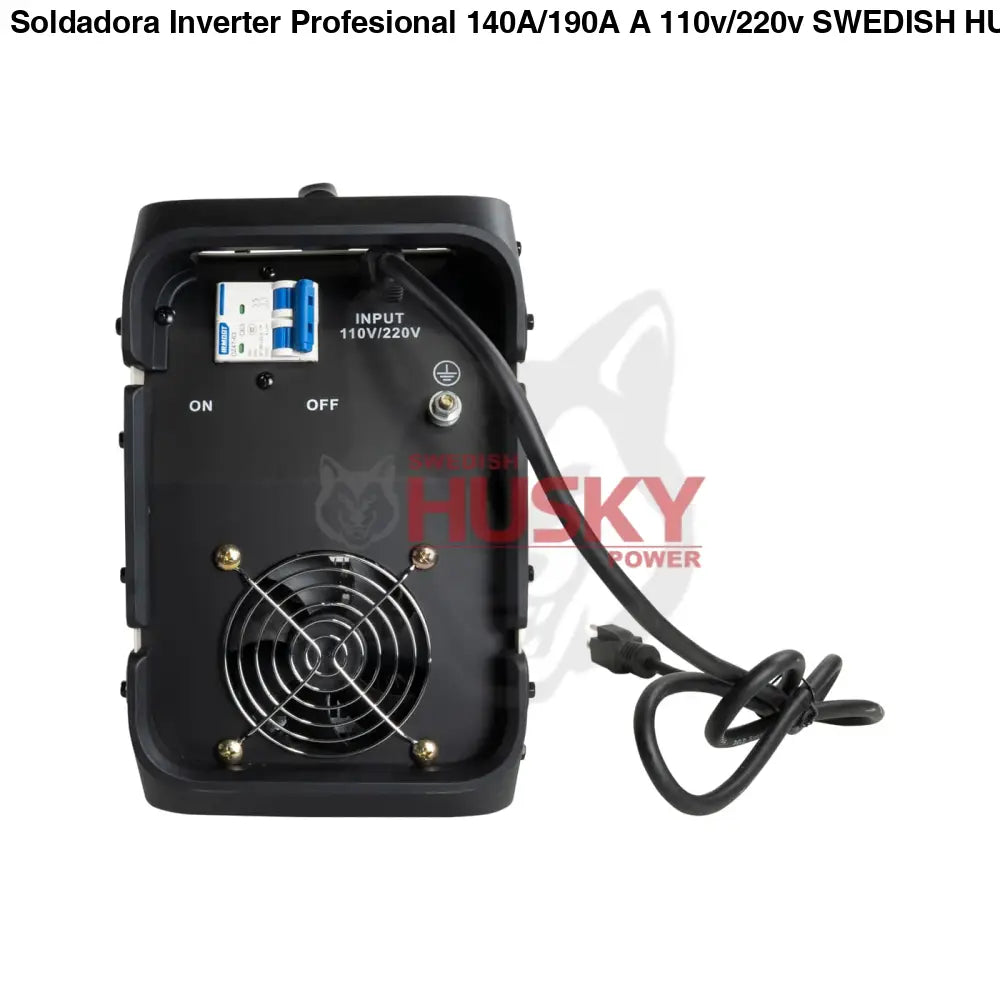 Soldadora Inverter Profesional 140A/190A A 110v/220v SWEDISH HUSKY TITANIUM TT210