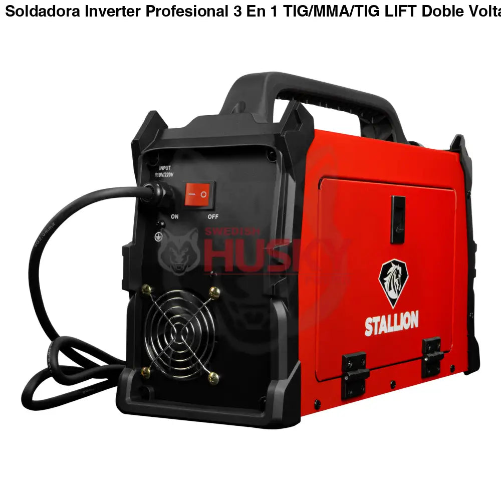 Soldadora Inverter Profesional 3 En 1 TIG/MMA/TIG LIFT Doble Voltaje 120A/160A 110v/220v STALLION STM135