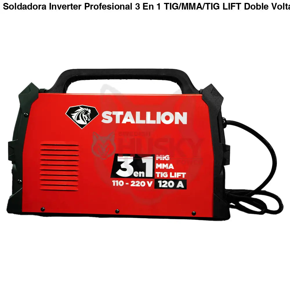 Soldadora Inverter Profesional 3 En 1 TIG/MMA/TIG LIFT Doble Voltaje 120A/160A 110v/220v STALLION STM135