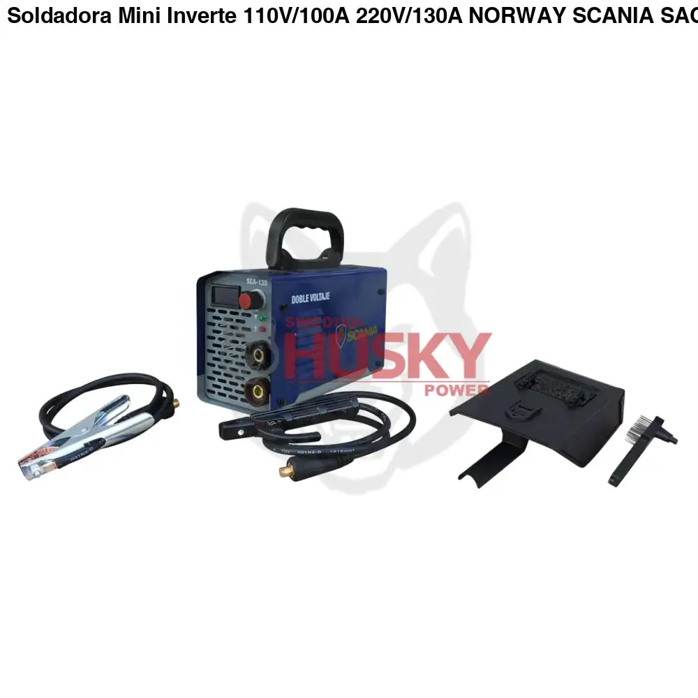 Soldadora Mini Inverte 110V/100A 220V/130A NORWAY SCANIA SAC-135