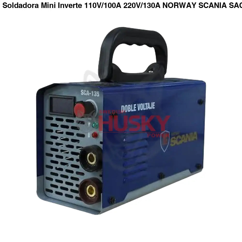 Soldadora Mini Inverte 110V/100A 220V/130A NORWAY SCANIA SAC-135