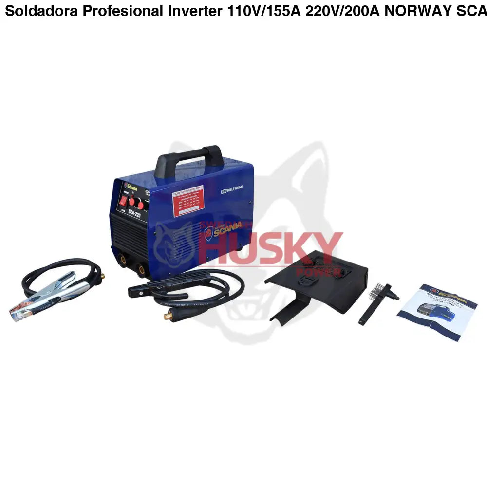 Soldadora Profesional Inverter 110V/155A 220V/200A NORWAY SCANIA SCA-220