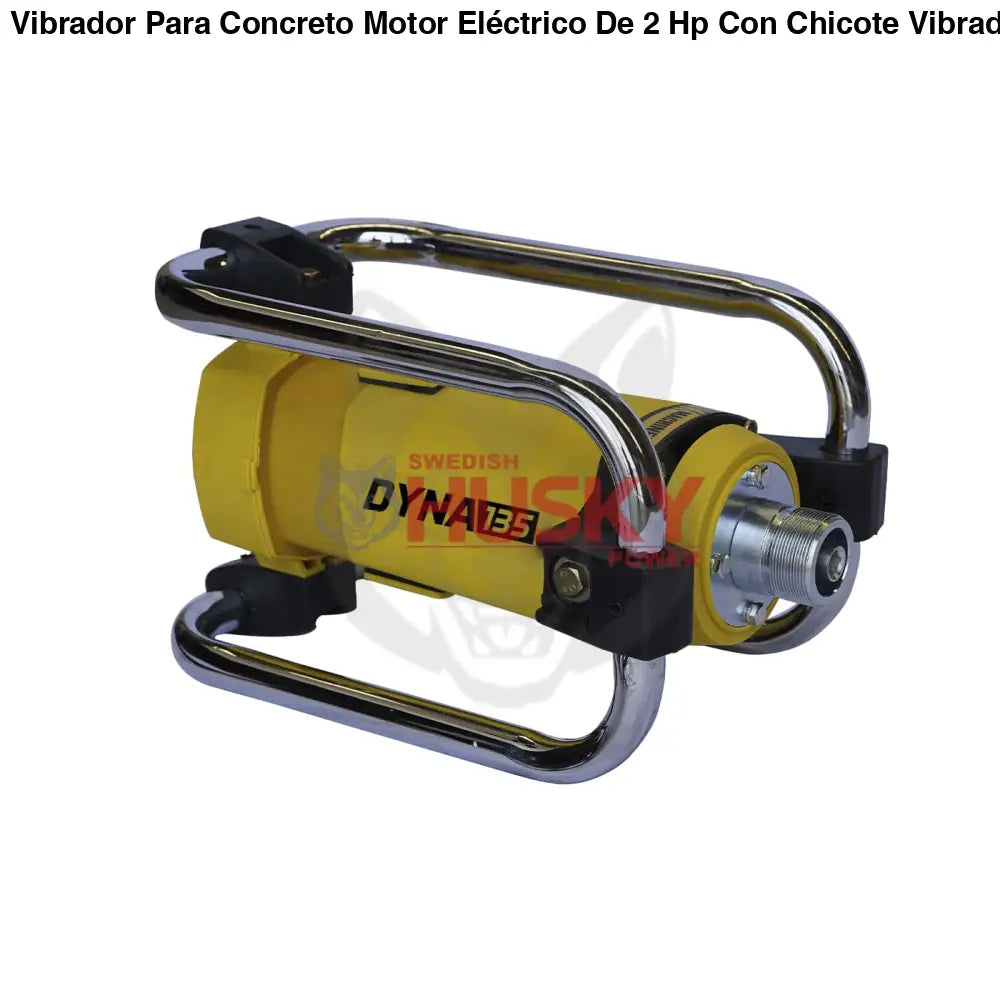 Vibrador Para Concreto Motor Eléctrico De 2 Hp Con Chicote Vibrador De 3.5 Metros 38MM Husky DYNA135