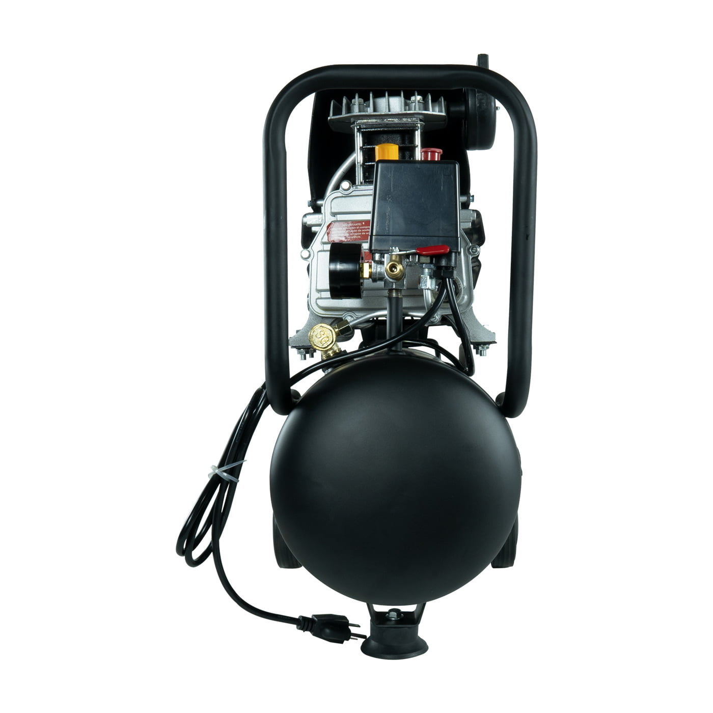 Kit Compresor de Aire Eléctrico De 2.5 Hp 110V Con Tanque De 25 Litros Y 115 Psi Con Pistola de Baja Presión y Manguera De 3 Metros Husky WINDER25