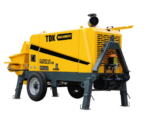 Bomba De Concreto Motor A Diesel 73 Kw 99 Hp TDK - HERCULES118