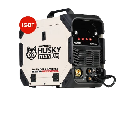 Soldadora Inverter Profesional 5 En 1 TIG/MMA/TIG LIFT/PLASMA  110v/220v SWEDISH HUSKY TITANIUM TM518060