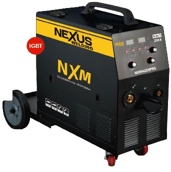 Soldadora Inverter 4 En 1 TIG/MMA/MAN/SYN MIN GAS 220V NEXUS WELDING NMX4220PRO