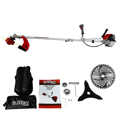 Desbrozadora Desmalezadora Recta Motor a Gasolina 4 Tiempos 35cc 1.2Hp Husky HKD354T