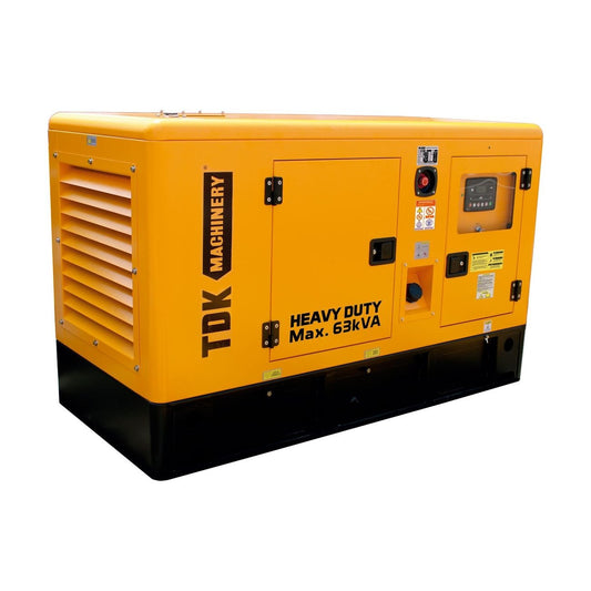 Generador Estacionario Trifasico Motor Diesel  80 HP 220/240V  50KW/62.5KVA TDKGE63K