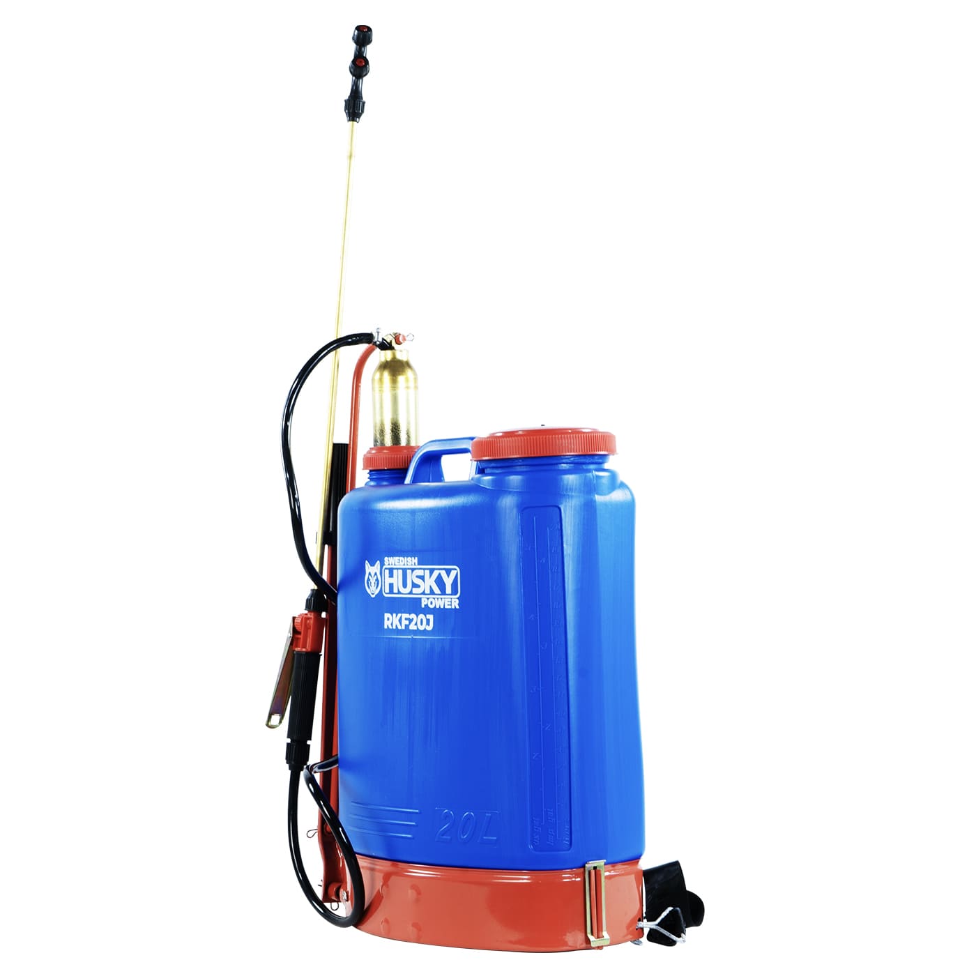 Fumigadora Aspersora Manual De Mochila 20 Litros Pistón De Laton Husky RKF20J