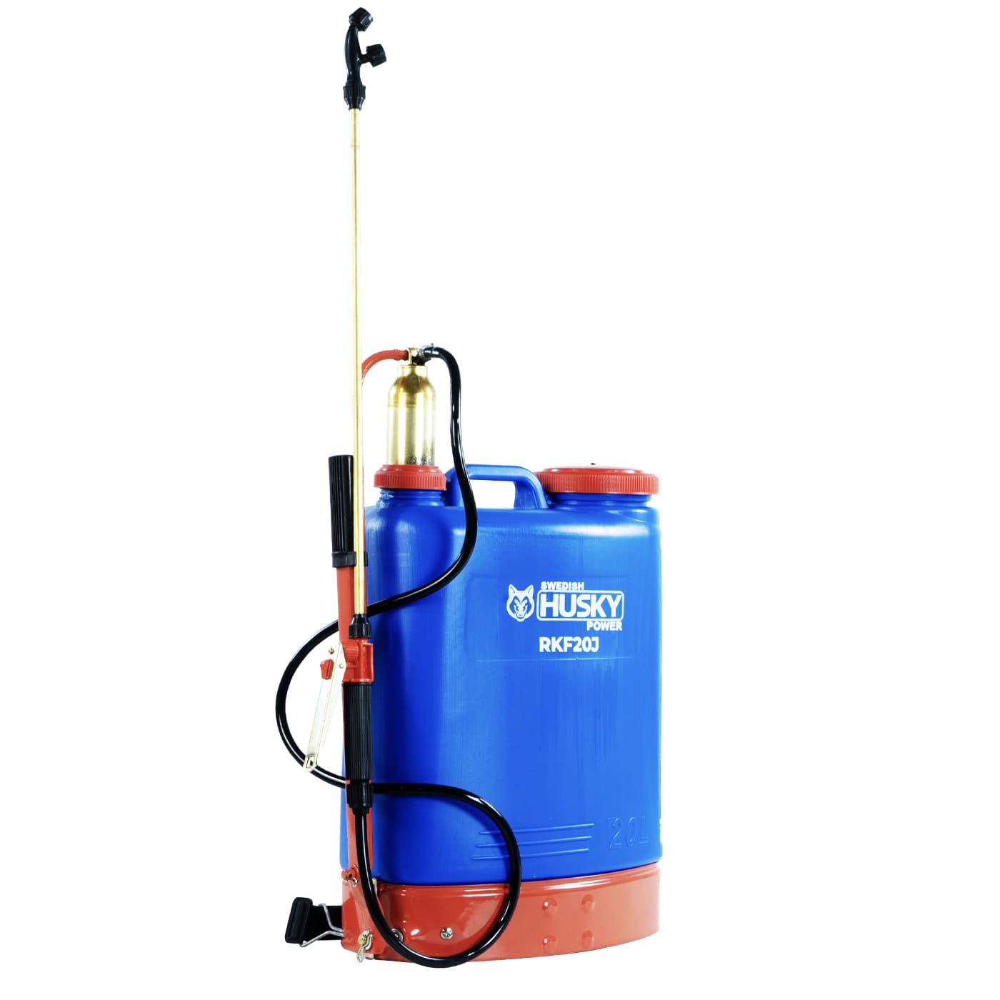 Fumigadora Aspersora Manual De Mochila 20 Litros Pistón De Laton Husky RKF20J