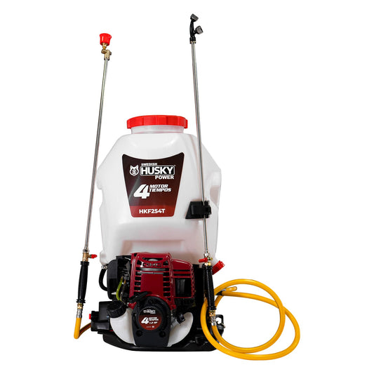 Fumigadora aspersora HKF254T Swedish Husky Power 25 L de doble varilla